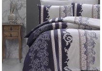 Постільна білизна ранфорс First Choice - Wals Indigo (Турция), євро